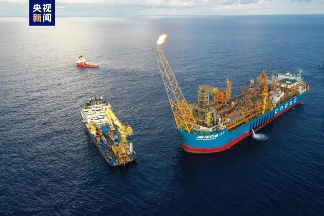 我國自主開(kāi)發深水油田群原(yuan)油産量突破1000萬噸(dūn)