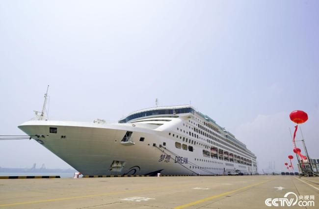 天津(jīn)口岸迎三年來(lái)首艘國際郵輪(lun)