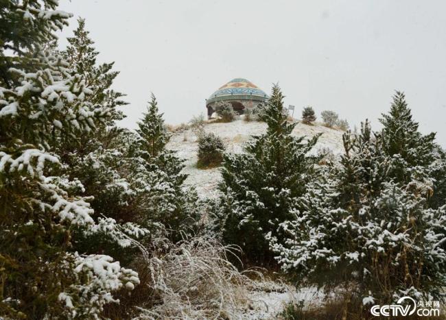 甘肅(sù)酒泉：立夏飛雪(xue)