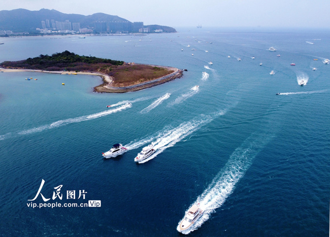 海南(nán)三亞：千帆出海(hǎi)