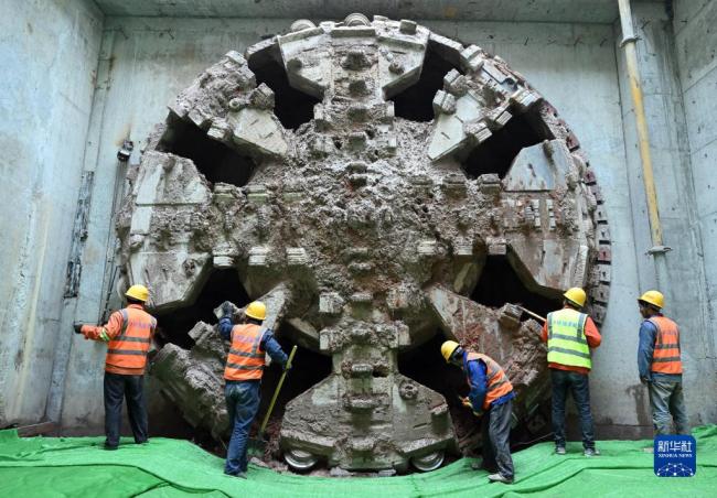 合肥(féi)軌道交通4号(hào)線南延線全(quán)線“洞通”