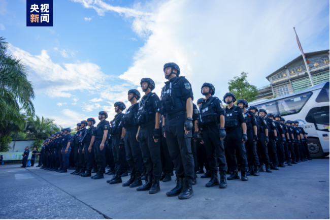 1207名緬(mian)北涉我國電(dian)詐犯罪嫌疑(yi)人移交我方(fang)